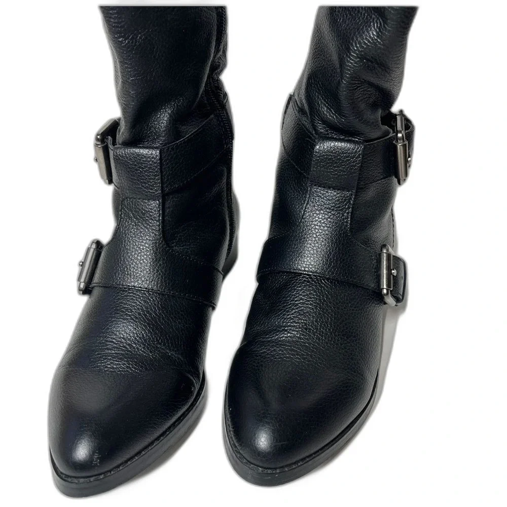 Kelsi Dagger Karavan Leather Boot in Black 7